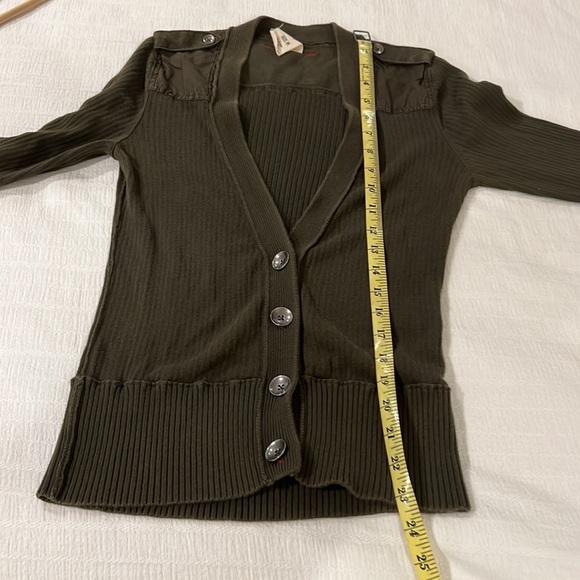 Gap Red vintage 90s/00s v-neck cardigan - Picture 8 of 9